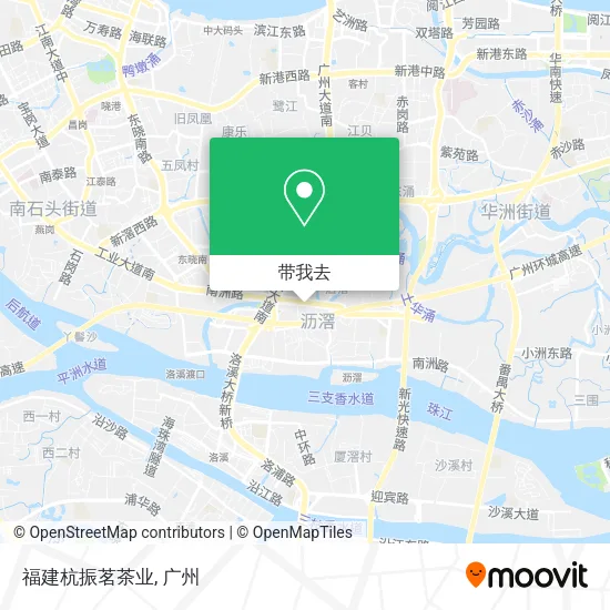 福建杭振茗茶业地图