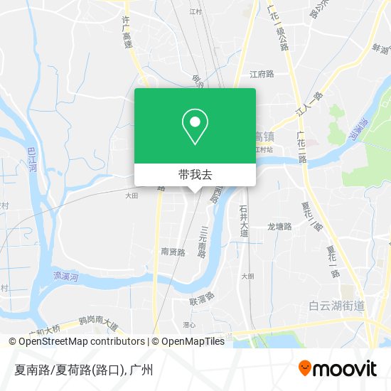 夏南路/夏荷路(路口)地图