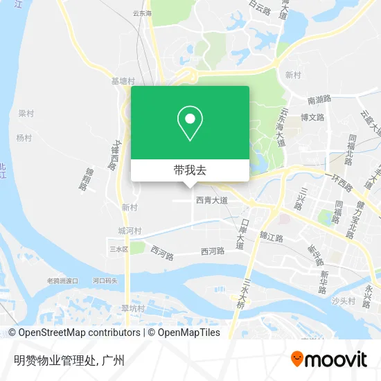 明赞物业管理处地图