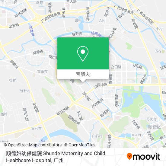 顺德妇幼保健院 Shunde Maternity and Child Healthcare Hospital地图