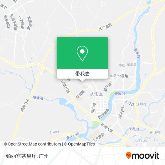 铂丽宫茶皇厅地图