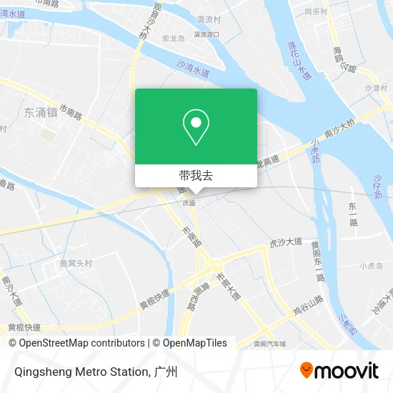 Qingsheng Metro Station地图