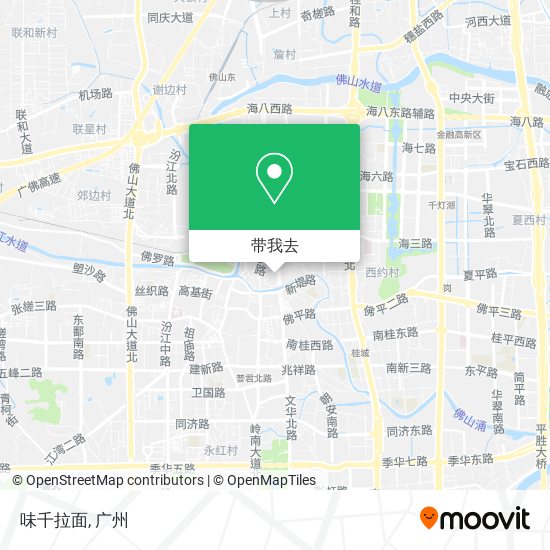 味千拉面地图