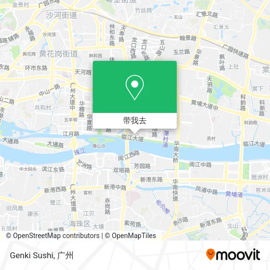 Genki Sushi地图