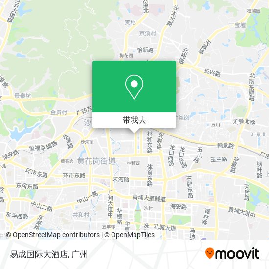 易成国际大酒店地图