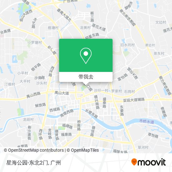 星海公园-东北2门地图