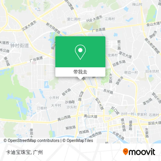 卡迪宝珠宝地图