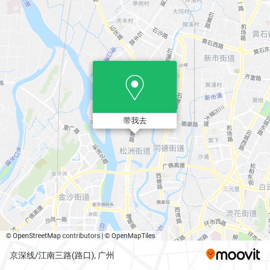 京深线/江南三路(路口)地图