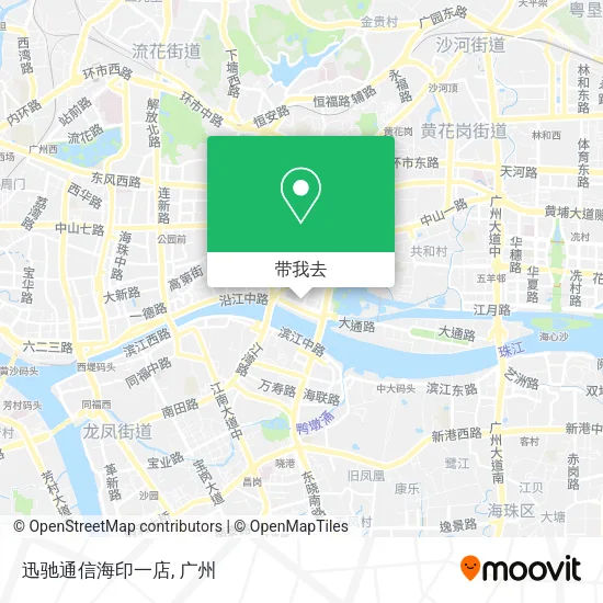 迅驰通信海印一店地图