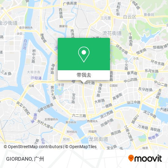 GIORDANO地图