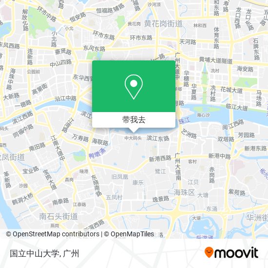 国立中山大学地图