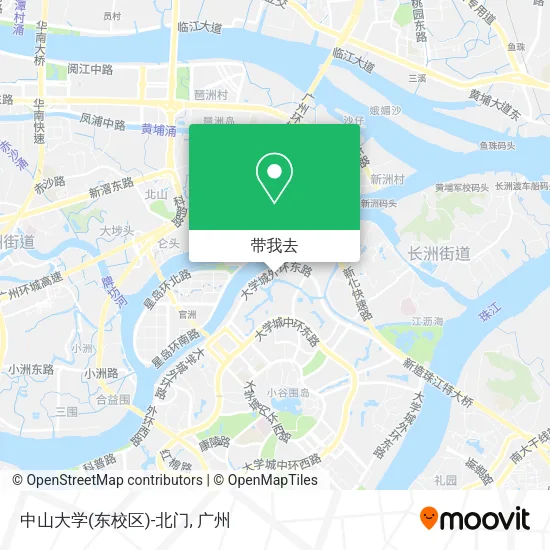 中山大学(东校区)-北门地图