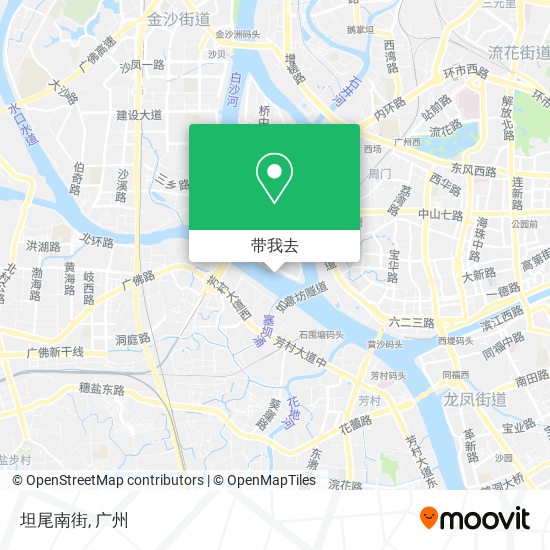 坦尾南街地图