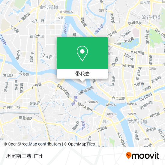 坦尾南三巷地图