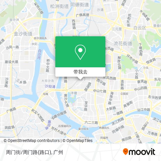 周门街/周门路(路口)地图