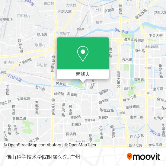 佛山科学技术学院附属医院地图