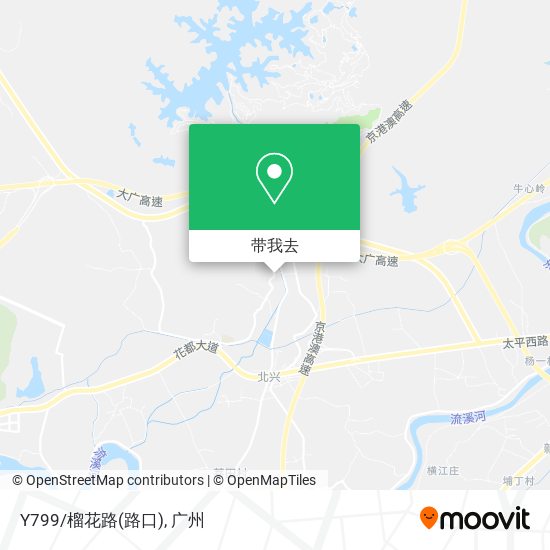 Y799/榴花路(路口)地图