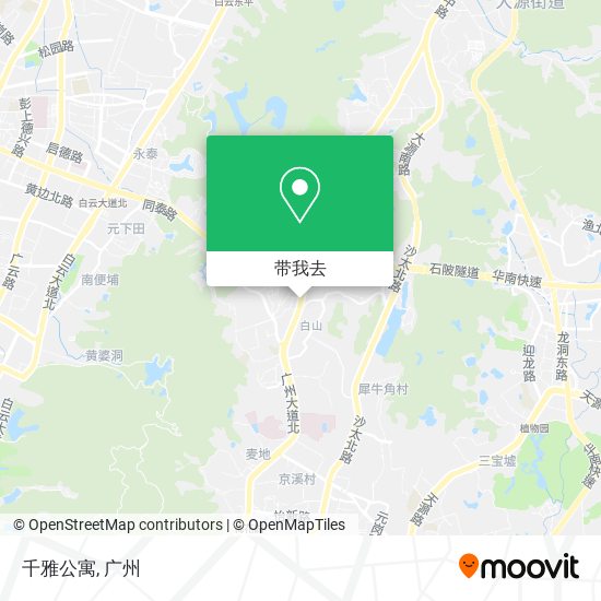 千雅公寓地图