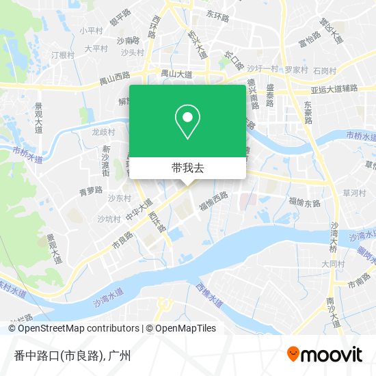 番中路口(市良路)地图