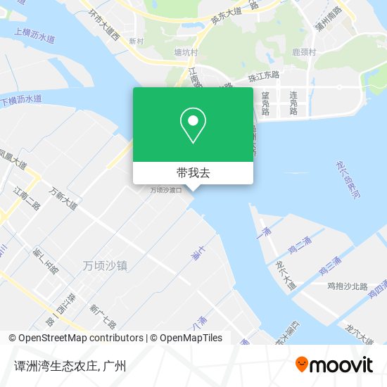 谭洲湾生态农庄地图