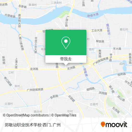 郑敬诒职业技术学校-西门地图