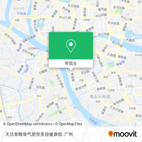 天活骨雕骨气塑形美容健康馆地图