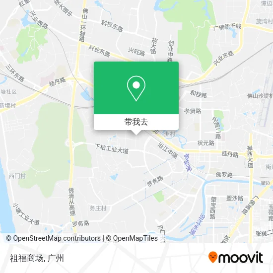 祖福商场地图
