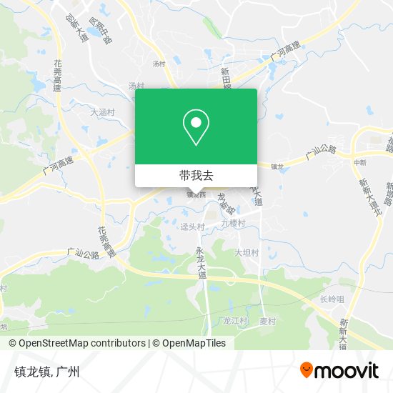 镇龙镇地图