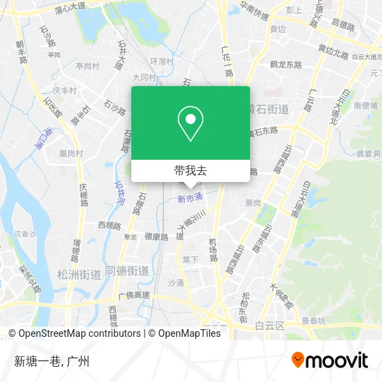 新塘一巷地图