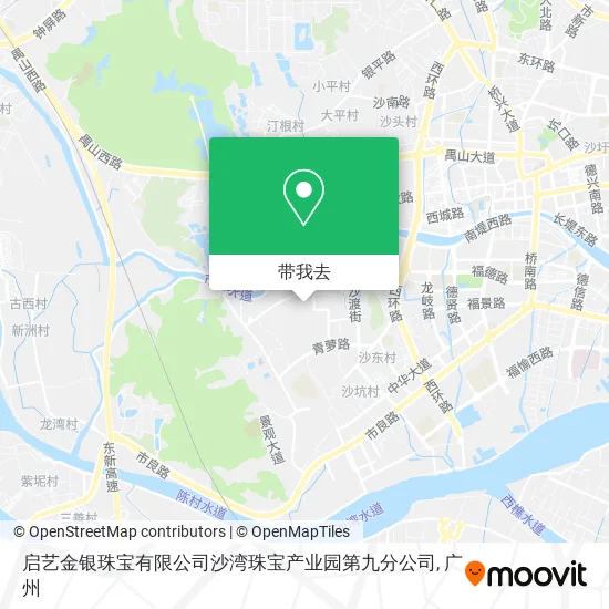 启艺金银珠宝有限公司沙湾珠宝产业园第九分公司地图