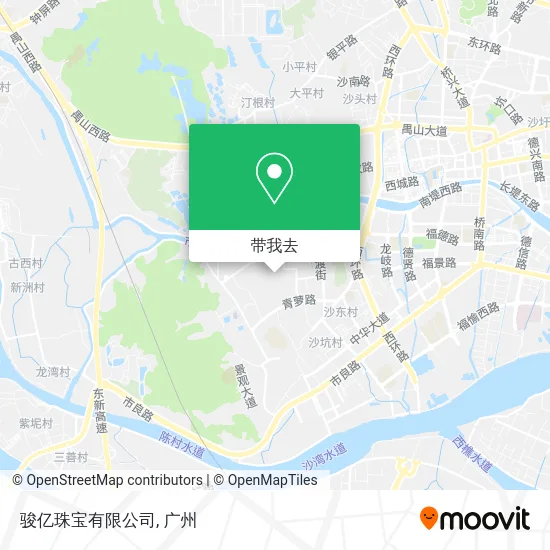 骏亿珠宝有限公司地图