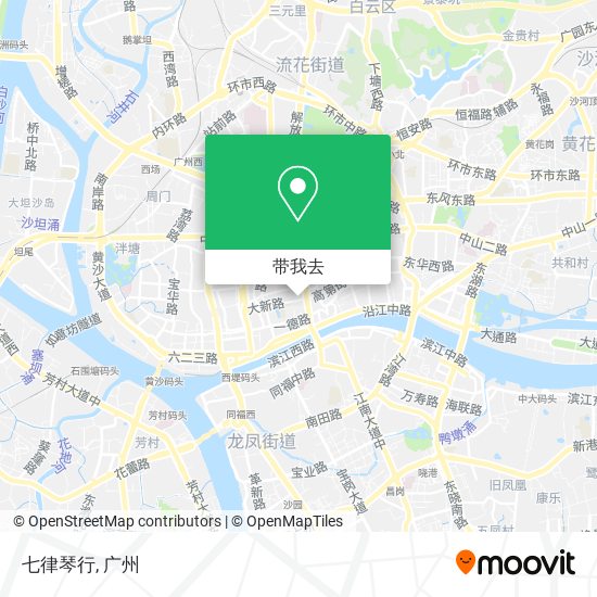 七律琴行地图