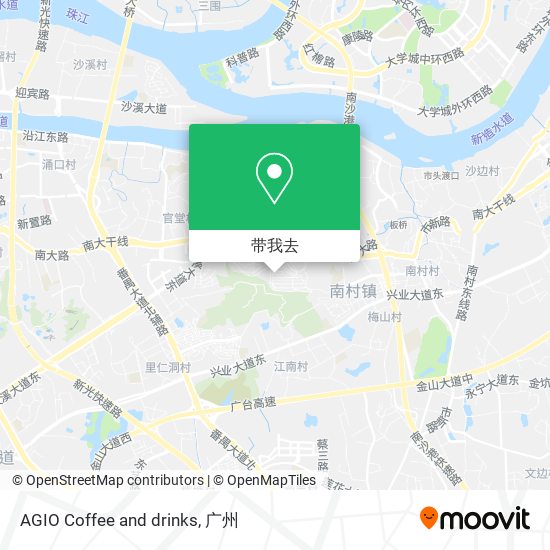 AGIO Coffee and drinks地图