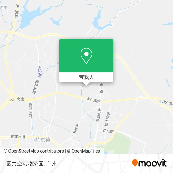 富力空港物流园地图