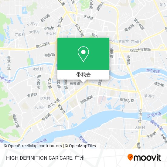 HIGH DEFINITION CAR CARE地图