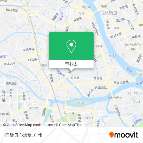 巴黎贝心烘焙地图