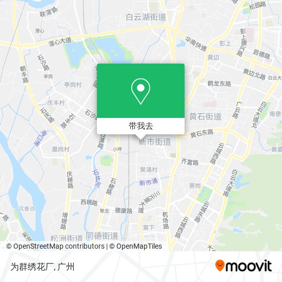 为群绣花厂地图