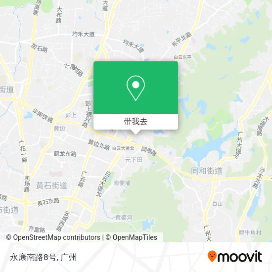 永康南路8号地图