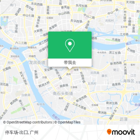 停车场-出囗地图