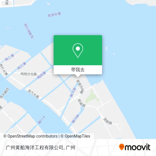 广州黄船海洋工程有限公司地图