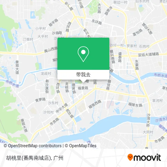 胡桃里(番禺南城店)地图
