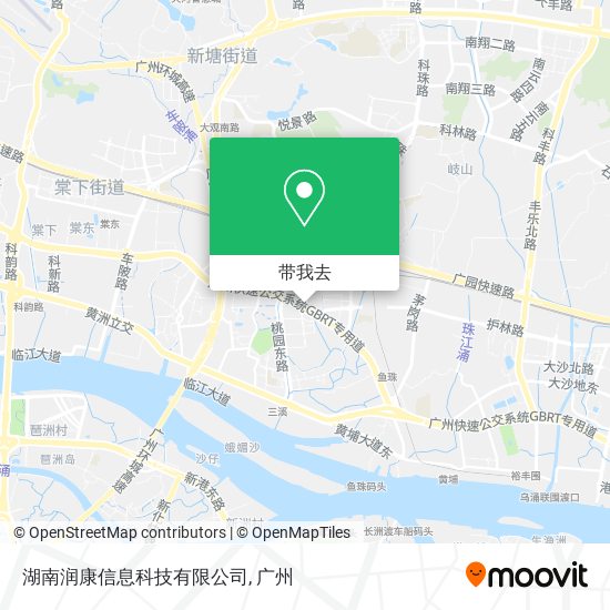 湖南润康信息科技有限公司地图