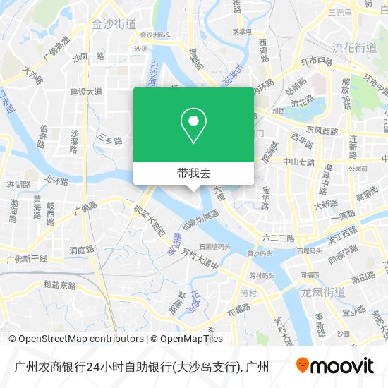 广州农商银行24小时自助银行(大沙岛支行)地图