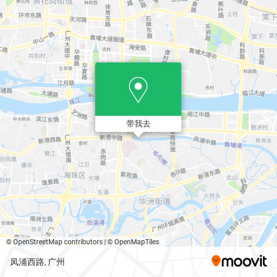 凤浦西路地图