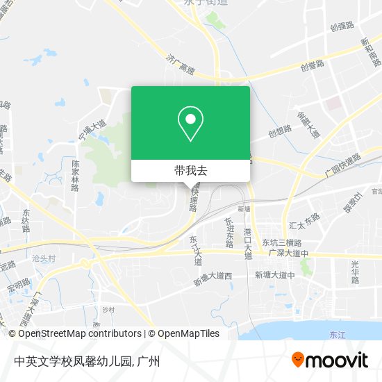 中英文学校凤馨幼儿园地图