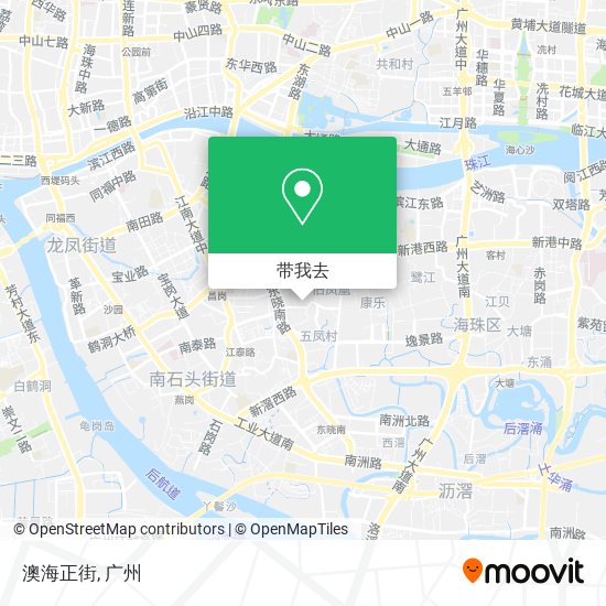 澳海正街地图