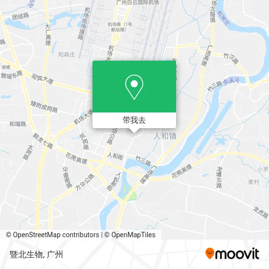 暨北生物地图