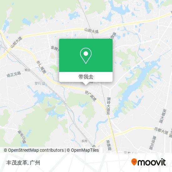 丰茂皮革地图