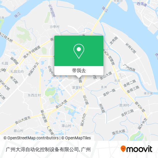 广州大淂自动化控制设备有限公司地图