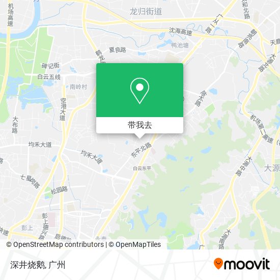 深井烧鹅地图